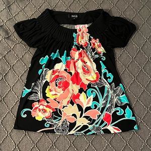 Style & Co colorful floral top